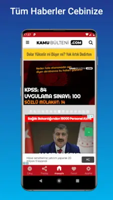 Kamu Bülteni android App screenshot 2